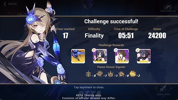 [Honkai Impact 3] Elysian Realm (Beta v5.6) - Fallen Rosemary - Deep Sequence, Finality, 17F