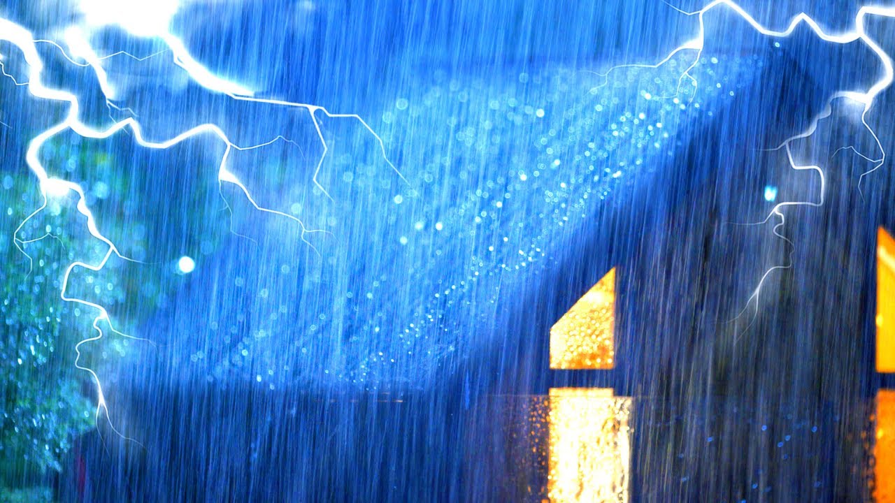 Sonido de Lluvia y truenos Relajante para Dormir - Relajantes Sonidos ...