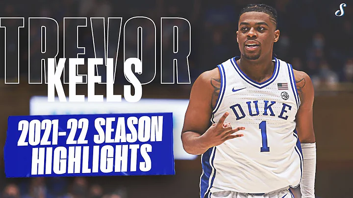 ACC All-Freshman Trevor Keels 2021-22 Duke Season ...