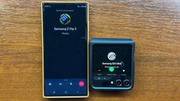 Samsung Galaxy S23 Ultra vs Galaxy Z Flip 5 WhatsApp Incoming & Outgoing Calls. One UI 5.1 & 5.1.1