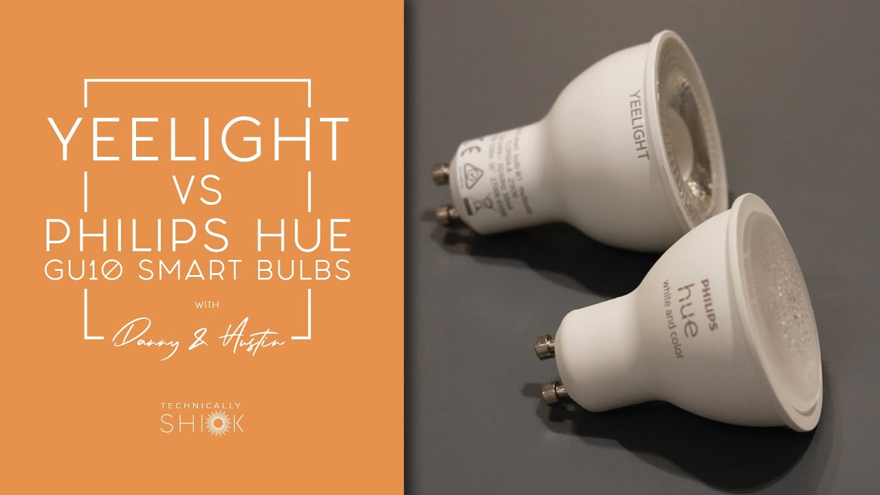 What's the difference? Yeelight vs Philips Hue GU10 Smart Bulbs