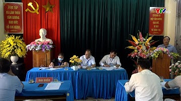 Đại tá Đặng Hồng Đức - Giám đốc Công an tỉnh Yên Bái dự sinh hoạt chi bộ tại huyện Trạm Tấu