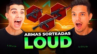 DESAFIO X1 DA LOUD COM ARMAS ALEATÓRIAS NO FREE FIRE