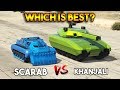 GTA 5 ONLINE : SCARAB vs KHANJALI (WHICH IS BEST?)