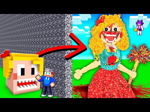I Cheated with //SCARE in MISS DELIGHT Build Challenge in Minecraft!