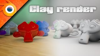 Blender Clay Render Tutorial