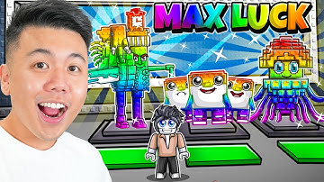 Using RAINBOW INFINITE LUCK For OP Brainrots in Steal a Brainrot!