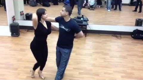 Dance On 2 Intermediate Salsa Class with Gabriel Perez and Melanie Torres