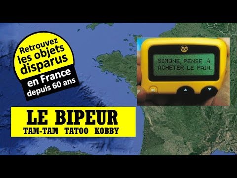 Vintage KOBBY Recepteur PA3E6-1B - Bipeur pager Tatoo POCSAG