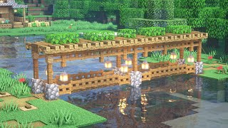 How to Build a Wooden Bridge in Minecraft? - Minecraft Bridge Design