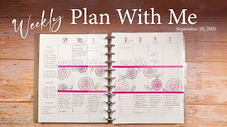 Weekly Plan With Me | September 22, 2025