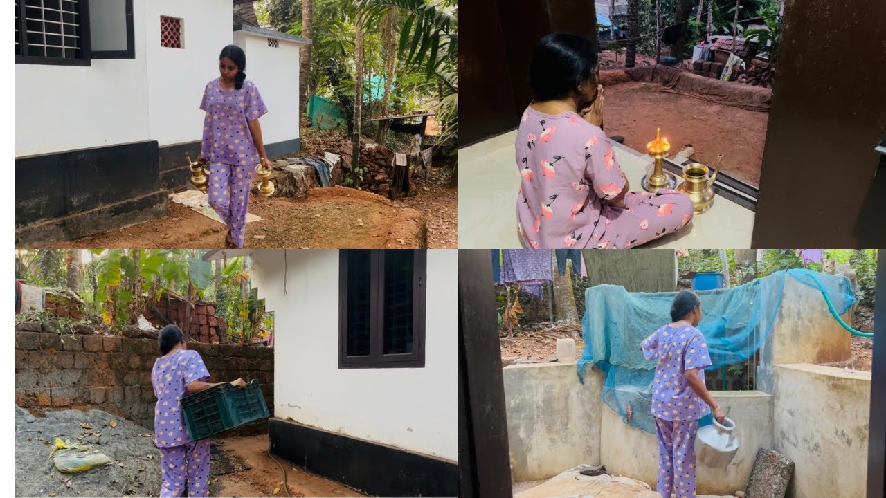 ☀️Sunday evening routine 🦋Kerala style@Abhiz_girl 