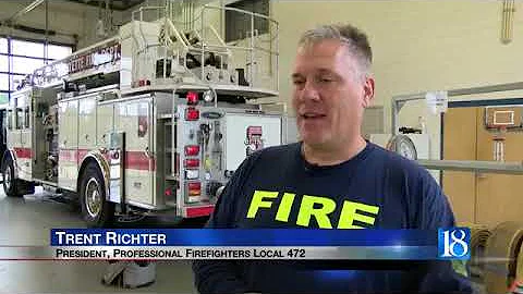 Local firefighters battle more than flames