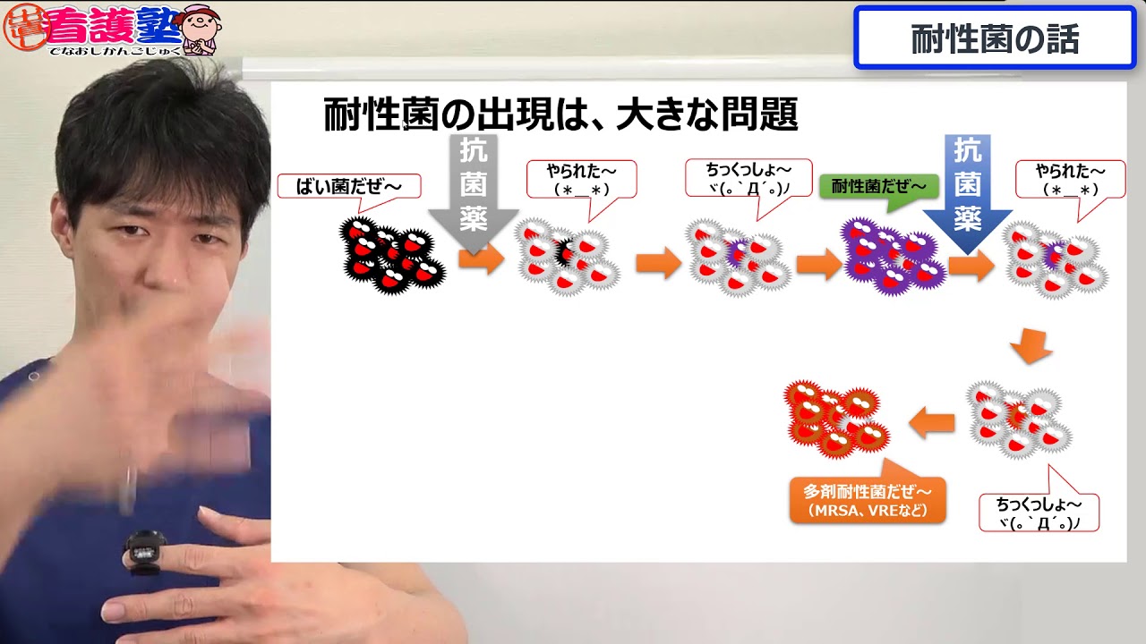 Mdrp 多剤耐性緑膿菌の話 Youtube