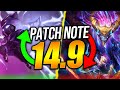 Rework de lee sin vanguard et des gros changements   patch note 149