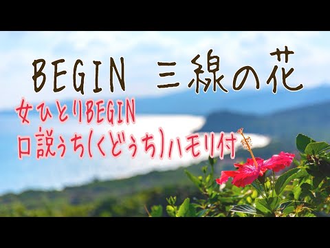 BEGIN/三線の花❰女ひとりBEGIN❱❰くどぅちハモリ付き❱cover ERI