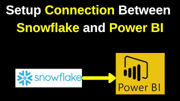 How to setup connection between Snowflake from Power BI Desktop