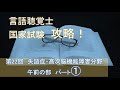 【ちょちょいと、言語聴覚士国家試験攻略シリーズ】「失語症・高次脳機能障害分野」過去問/第22回/AM/part1