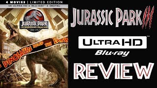 Juric Park 3 4K Bluray Review Mini Review Juric Park Collection 4K