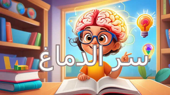 شرح مبسط للأطفال عن كيفية عمل الدماغ  -  The Human Brain #humanbrainfacts