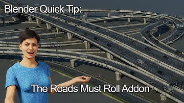 Blender Quick Tip: The Roads Must Roll Addon