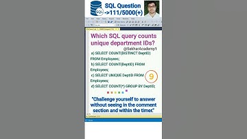 SQL Question 111 || #shorts #ytshorts #youtubeshorts #sql #interview #reels #mysql @SekharAcademy1
