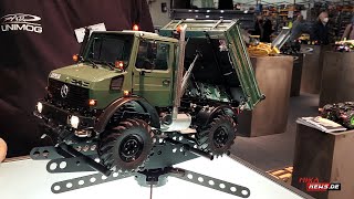 Intermodellbau Dortmund 2021 - Mercedes-Benz UNIMOG 437 von ScaleART