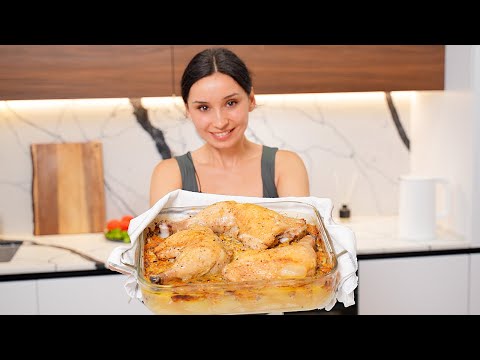 Так ВКУСНО КАРТОШКУ с курицей я ещё не запеканка! Изумительно! Окорочка с картофелем в духовке