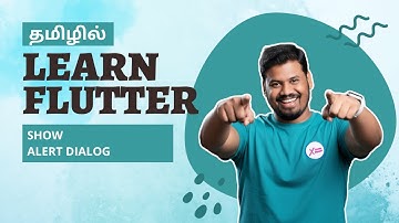 17 | Show Alert Dialog | Flutter App Development in Tamil