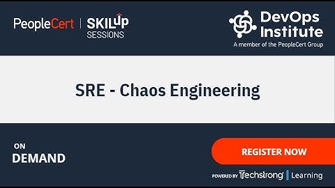 SRE - Chaos Engineering