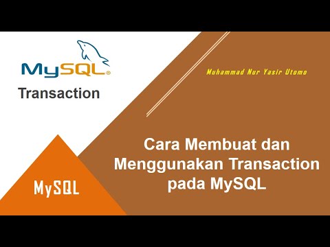 Video: Bisakah fungsi SQL memiliki transaksi?