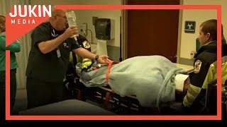 Paramedic Surprises Girlfriend with Marriage Proposal at Hospital