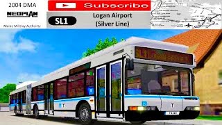 MBTA Silver Line SL1 Neoplan AN460LF DMA- Round Trip (OMSI 2)