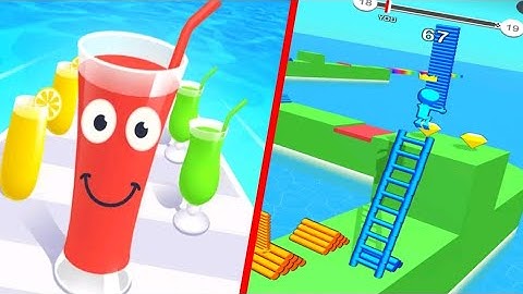 🎮Juice Run vs Ladder Master All Levels - New Max Level Android,Ios Mobile Gameplay