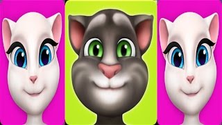 My Talking Tom Level 200 Vs My Talking Angela Level 132 Vs Level 153 Gameplay For Kid 