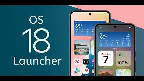 iOS 18-like Launcher for Android phones #ios #ios18 #ios17 #launcher #phonelaunch #android