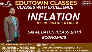 INFLATION BY Dr. SHAHID NADEEM  / politicalscience jkssb economy  inflation