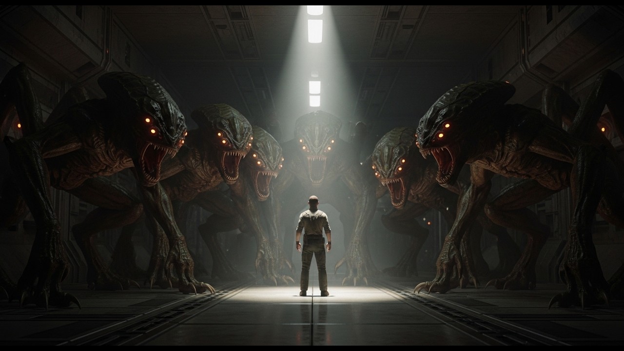 Predators Bared Their Fangs—The Human Whispered an Older Law | HFY | HFY Reddit Tales