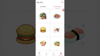 Food (Pixel Art Classic App)🦄 screenshot 1