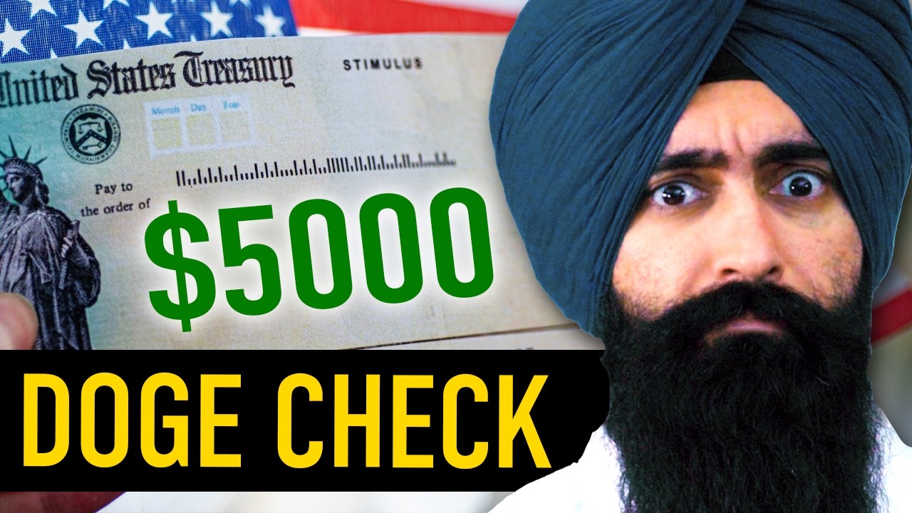How To Get The 5000 Doge Check EXPLAINED: Trump Wants To Send $5,000 DOGE Dividend Checks - YouTube