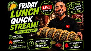 FRIDAY LUNCH QUICK STREAM ⚡🌮
