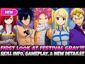 *FIRST LOOK AT FESTIVAL GRAY!* SKILL INFO, GAMEPLAY & IMPORTANT NEW DETAILS (Fairy Tail Fierce Fight
