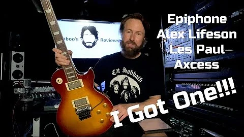 Epiphone by Gibson Alex Lifeson Les Paul Standard Axcess, In The Wild, Early Look, Sounds & Review