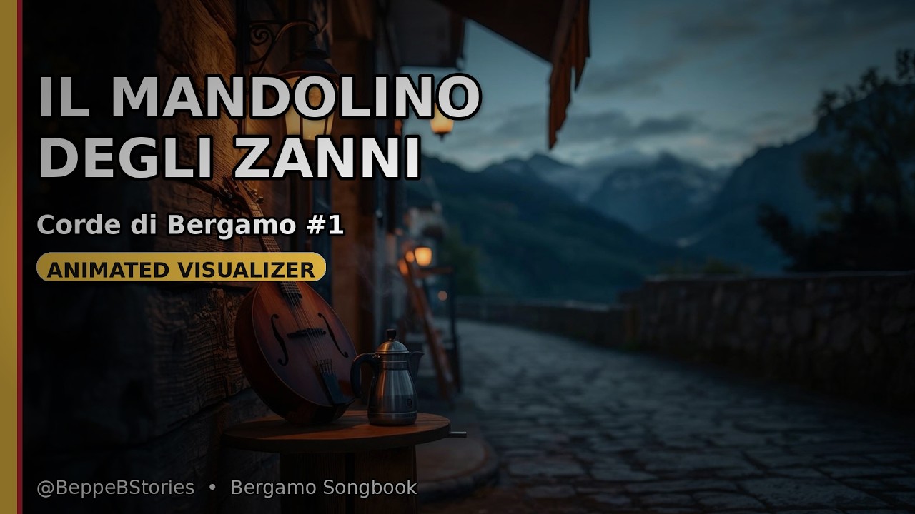 Mandolin of the Zanni | From Bergamo to the World (Animated Visualizer)
