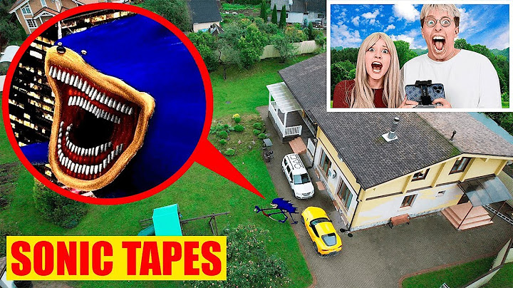 DRONE CATCHES SHIN SONIC IN REAL LIFE ! (HE ATE SOMEONE)