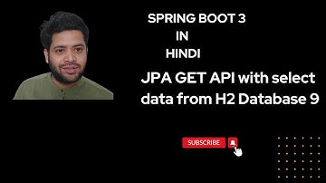 JPA GET API with Select Data from H2 Database 9