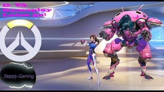 Overwatch Beta! Letsa go! -D VA Gameplay-  Mechtastic Explosions