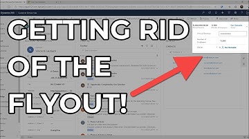Dynamics 365 2MT Episode 155: GETTING RID OF THE HEADER FLYOUT!