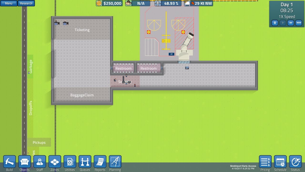 Let's Try SimAirport (Early Access) #1