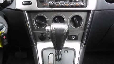 2003 Toyota Matrix Base Station 4WD (ValueSmart)